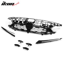 Load image into Gallery viewer, 2022-2024 Honda Civic Sedan Grill Si Style Upper Grille Gloss Black AB