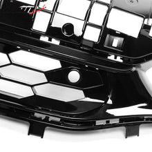 Load image into Gallery viewer, 2022-2024 Honda Civic Sedan Grill Si Style Upper Grille Gloss Black AB