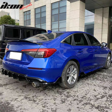 Load image into Gallery viewer, 2022-2024 Honda Civic FE-C Style Rear Bumper Lip Diffuser Gloss Black