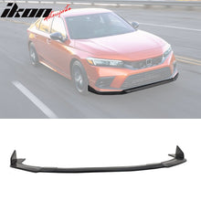 Load image into Gallery viewer, 2022-2024 Honda Civic 4DR IKON Style Unpainted Front Bumper Lip PU