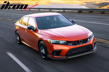 Load image into Gallery viewer, 2022-2024 Honda Civic 4DR IKON Style Unpainted Front Bumper Lip PU