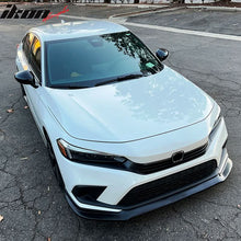 Load image into Gallery viewer, 2022-2024 Honda Civic 11th Gen Front Lip IK2 Style Unpainted Black