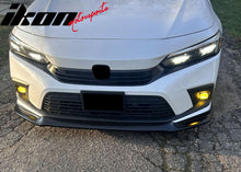 Load image into Gallery viewer, 2022-2024 Honda Civic 11th Gen Front Lip IK2 Style Unpainted Black