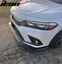 Load image into Gallery viewer, 2022-2024 Honda Civic 11th Gen Front Lip IK2 Style Unpainted Black