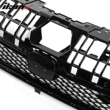 Load image into Gallery viewer, 2022-2024 Honda Civic Sedan Rock Style Upper Grille Gloss Black ABS