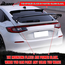 Load image into Gallery viewer, 2022-2024 Honda Civic Type R Gloss Trunk Spoiler Mounting Plate ABS