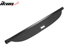 Load image into Gallery viewer, 2022-2024 Hyundai Ioniq 5 Black Trunk Cargo Cover PVC Aluminum Rod