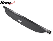 Load image into Gallery viewer, 2022-2024 Hyundai Ioniq 5 Black Trunk Cargo Cover PVC Aluminum Rod