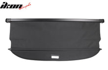 Load image into Gallery viewer, 2022-2024 Hyundai Ioniq 5 Black Trunk Cargo Cover PVC Aluminum Rod