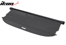Load image into Gallery viewer, 2022-2024 Hyundai Ioniq 5 Black Trunk Cargo Cover PVC Aluminum Rod