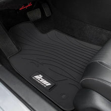 Load image into Gallery viewer, 2022-2025 Honda Civic/Acura Integra Latex All Weather Black Floor Mat