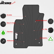 Load image into Gallery viewer, 2022-2025 Honda Civic/Acura Integra Latex All Weather Black Floor Mat