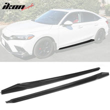 Load image into Gallery viewer, 2022-2025 Honda Civic 11th Gen Sedan Side Skirt HPD Style Carbon Fiber