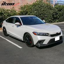 Load image into Gallery viewer, 2022-2025 Honda Civic 11th Gen Sedan Side Skirt HPD Style Carbon Fiber