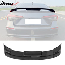 Load image into Gallery viewer, 2022-2025 Honda Civic Sedan 11th Gen Gloss Black Trunk Spoiler Lip ABS