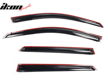 Load image into Gallery viewer, 2022-2025 Hyundai Ioniq 5 Slim Style Black Window Visors Acrylic 4PCS