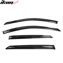 Load image into Gallery viewer, 2022-2025 Hyundai Ioniq 5 Slim Style Black Window Visors Acrylic 4PCS