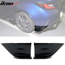 Load image into Gallery viewer, 2022-2025 Subaru BRZ STI Style Black ABS Front Lip Cover Rear Apron