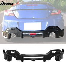 Load image into Gallery viewer, 2022-2025 Subaru BRZ Toyota GR86 T Style Rear Diffuser Unpainted PU