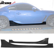 Load image into Gallery viewer, 2022-2025 Subaru BRZ Toyota GR86 2 Door IKON Side Skirt Extensions PU