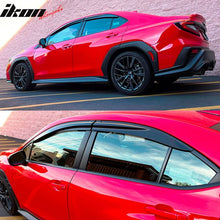 Load image into Gallery viewer, 2022-2025 Subaru WRX 5th Mugen Style Window Visor Rain Wind Guard Vent