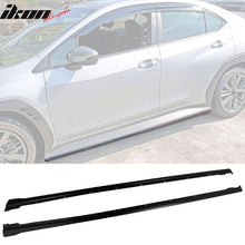 Load image into Gallery viewer, 2022-2025 Subaru WRX Unpainted Side Skirts Extension Rocker Panel Pair