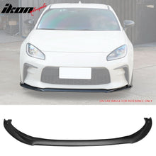 Load image into Gallery viewer, 2022-2025 Toyota GR86 IKON V7 Style Front Bumper Lip Matte Black ABS