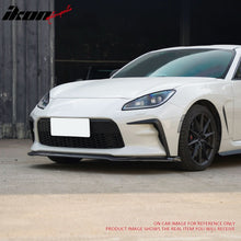 Load image into Gallery viewer, 2022-2025 Toyota GR86 IKON V7 Style Front Bumper Lip Matte Black ABS