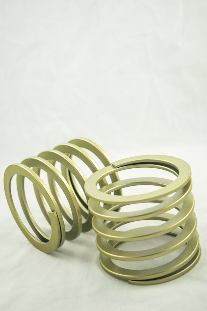 Flat Wire Helper Spring - 135mm Length | 60mm ID | 0.1kfg/mm