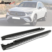 Load image into Gallery viewer, 2023-2025 Benz GLC300 OE Style Black Running Board Aluminum Plastic