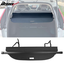 Load image into Gallery viewer, 2023-2025 Honda CR-V 4-Door Black Trunk Cargo Cover PVC Aluminum Rod