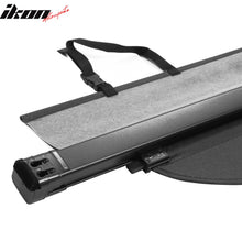 Load image into Gallery viewer, 2023-2025 Honda CR-V 4-Door Black Trunk Cargo Cover PVC Aluminum Rod