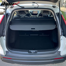 Load image into Gallery viewer, 2023-2025 Honda CR-V 4-Door Black Trunk Cargo Cover PVC Aluminum Rod