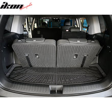 Load image into Gallery viewer, 2024-2025 Hyundai Santa Fe Trunk Mat W/ Backrest Rear Seat Liner Black