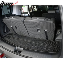 Load image into Gallery viewer, 2024-2025 Hyundai Santa Fe Trunk Mat W/ Backrest Rear Seat Liner Black
