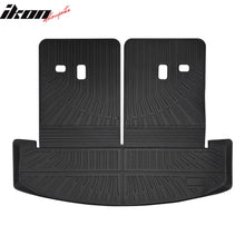 Load image into Gallery viewer, 2024-2025 Hyundai Santa Fe Trunk Mat W/ Backrest Rear Seat Liner Black