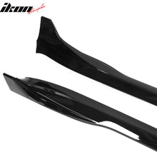 Load image into Gallery viewer, 2024 Tesla Model 3 IKON Style Gloss Black Side Skirt Extension ABS