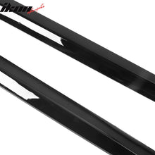 Load image into Gallery viewer, 2024 Tesla Model 3 IKON Style Gloss Black Side Skirt Extension ABS