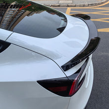 Load image into Gallery viewer, 2024 Tesla Model 3 Performance Style Gloss Black Trunk Spoiler ABS