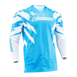 Answer 26 LE Syncron Rizz Vented Jersey Cyan/White/Black - 2XL