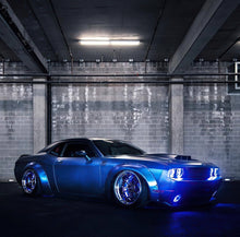 Load image into Gallery viewer, Oracle 08-14 Dodge Challenger LED Projector Headlight Halo Kit - Blue