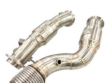Load image into Gallery viewer, MAD BMW M2C M3 M4 S58 G87 G80 G82 G83 Resonated Downpipes W/ Flex Section
