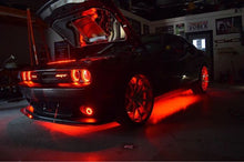 Load image into Gallery viewer, Oracle 15-21 Dodge Challenger Waterproof LED Fog Light Halo Kit - ColorSHIFT NO RETURNS