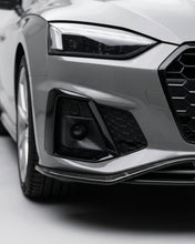 Load image into Gallery viewer, 2018–2021 Audi A5 S-Line / S5 B9 Sportback Front Bumper Lip – Carbon Fiber