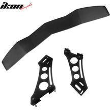 Load image into Gallery viewer, 2016-2024 Chevy Camaro Black Rear Side Window Louver Trunk Spoiler ABS