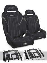 Load image into Gallery viewer, PRP Polaris RZR 570 GT/S.E. Suspension Seats Kit (Pair) - Black &amp; Gray