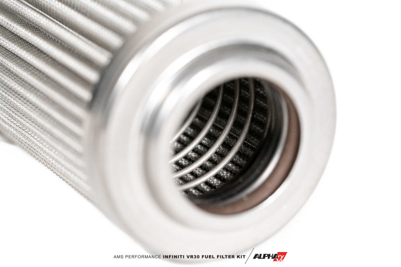 AMS Performance Infiniti Q50/Q60 Red Alpha Flex Fuel Filter Kit (Standalone / No AMS Flex Fuel Kit)