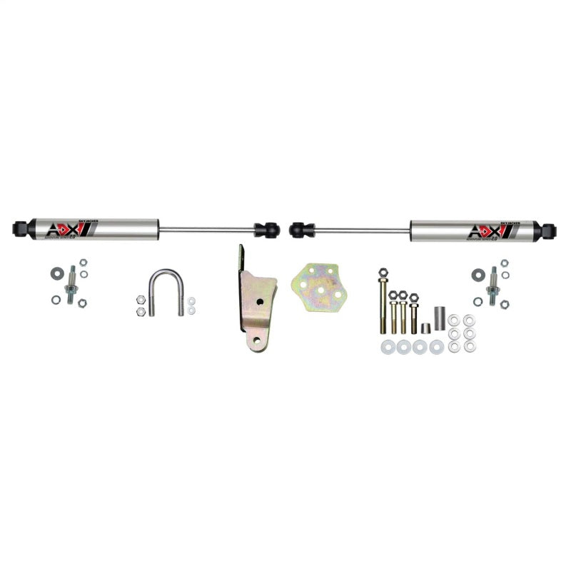 Skyjacker 94-97 Dodge Ram 1500/2500/3500 ADX 2.0 Dual Stabilizer Kit w/ CNC Machined Polished Alum.