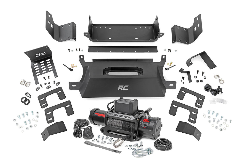 Hidden Winch Mount | 12000S | Ford Bronco 4WD (2021-2026)