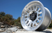 Load image into Gallery viewer, ICON Anza 17x8.5 5x150 25mm Offset 5.75in BS Silver Machined Wheel